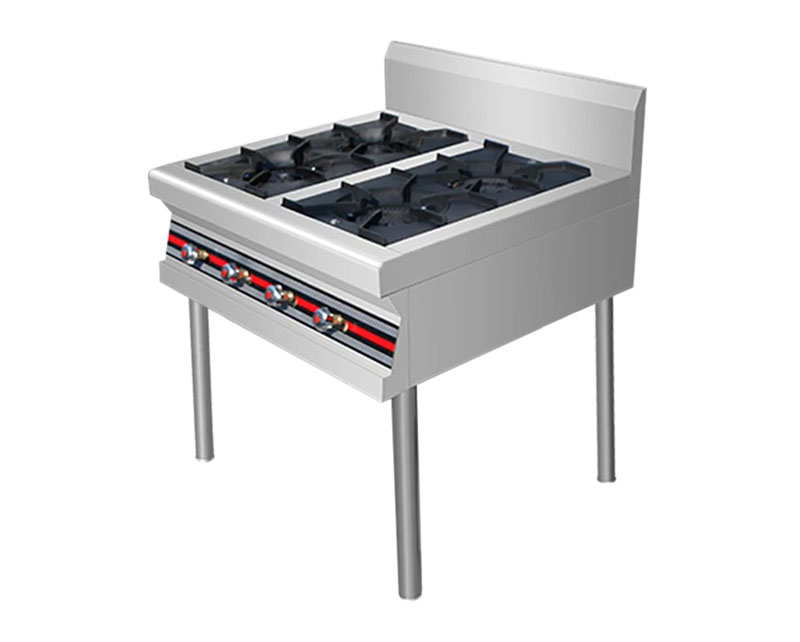 燃氣四眼煲仔爐